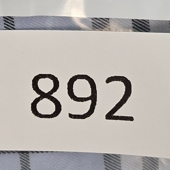 Burberry London Made in USA Plaid Shirt Men's Size M Check Blue Long Sleeve Brit - Picture 10 of 10